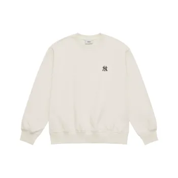 MLB New York Yankees Sweatshirt Unisex Cream