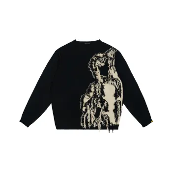 Randomevent Sweaters Unisex Black