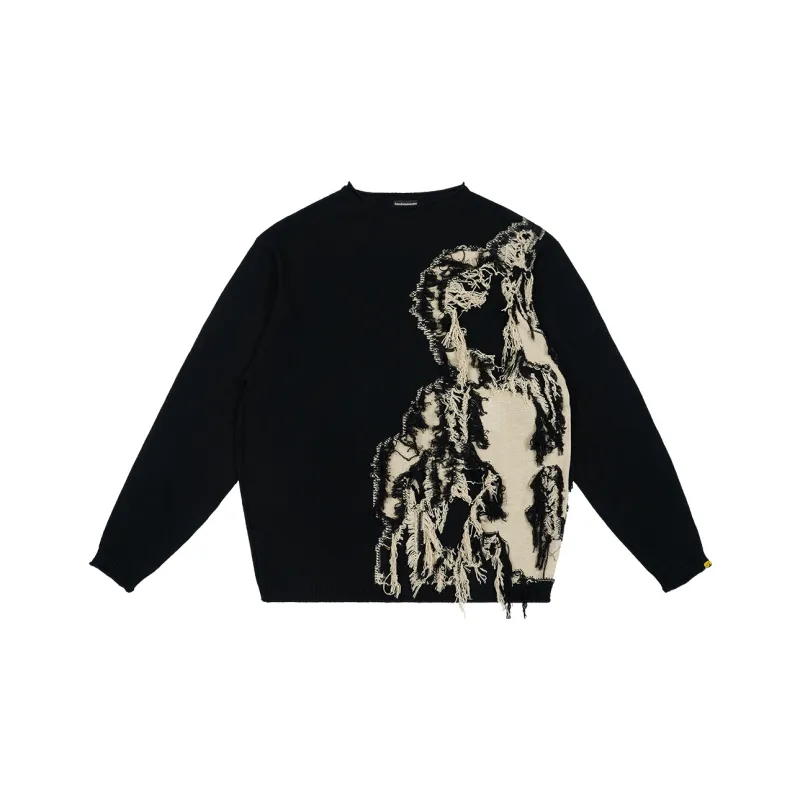 Randomevent Sweaters Unisex Black-0