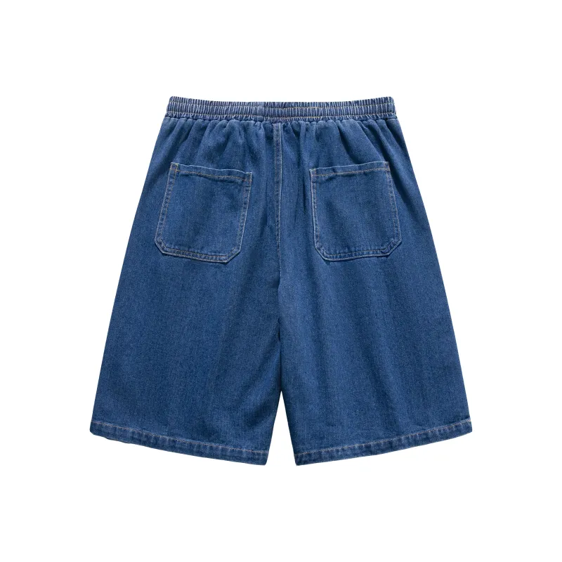 Lightning X Storm Denim Shorts Unisex-1