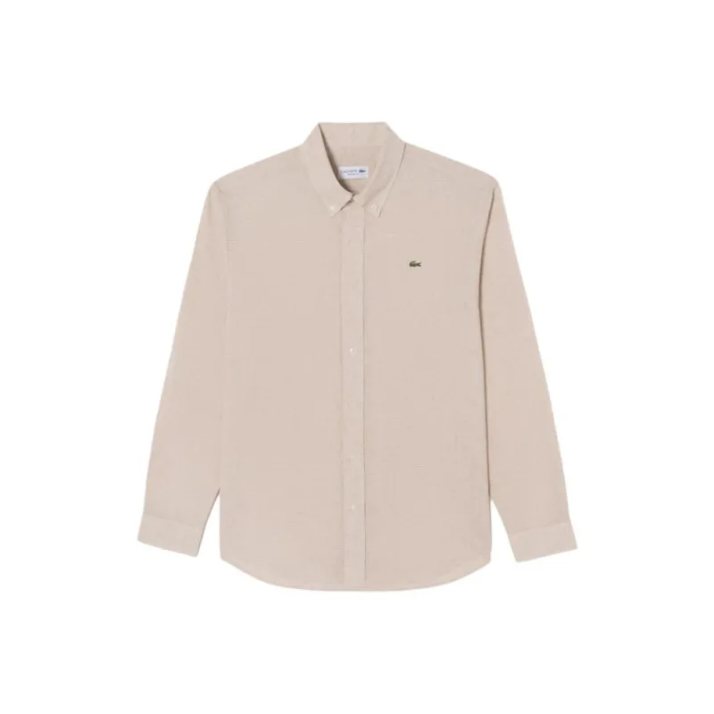 LACOSTE Shirts Men Beige-0