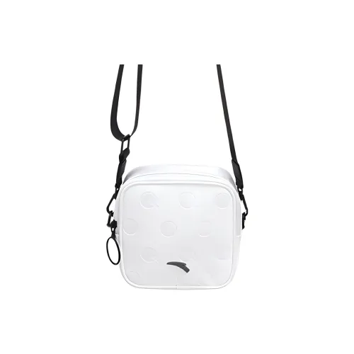 Anta PU Shoulder Bag Crossbody Bag Regular Women's Papyrus White