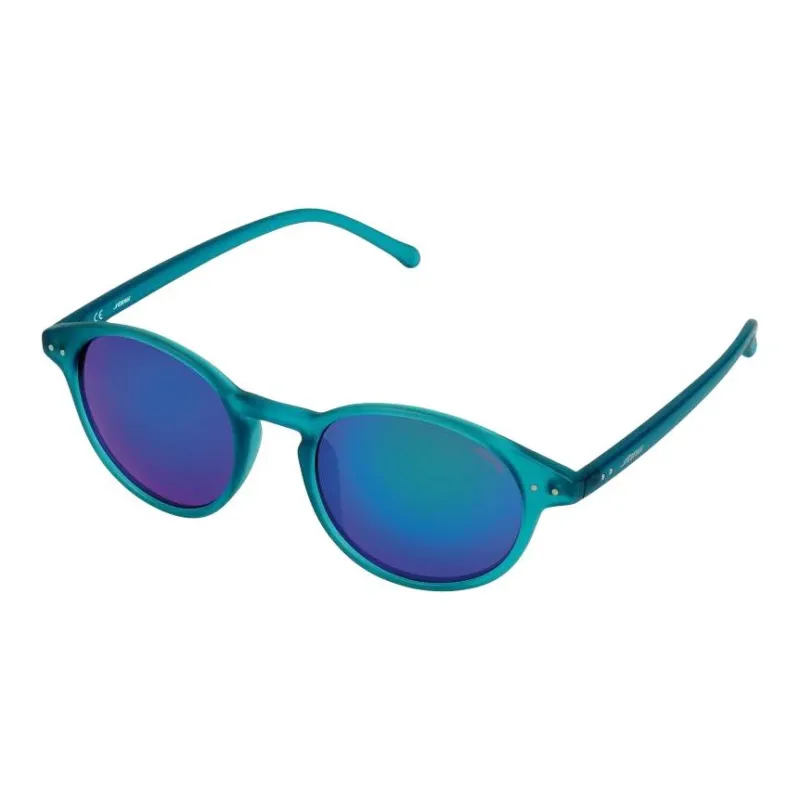 Sting Injection Molded Oval Sunglasses Men's Blue-0