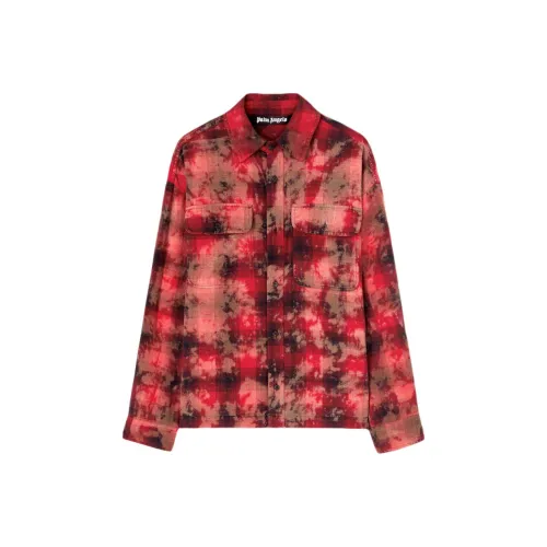 PALM ANGELS Checked Long Sleeved Shirt