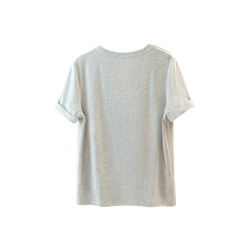Cypress House T Shirt Women's Light Gray-1