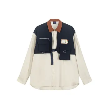 Bosieagender Shirt Unisex Beige, Coffee & Multicolor