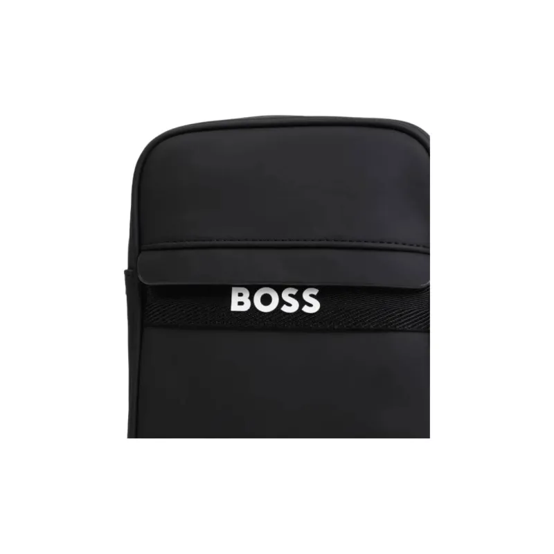 BOSS Polyester Shoulder Bag Men's Black-3