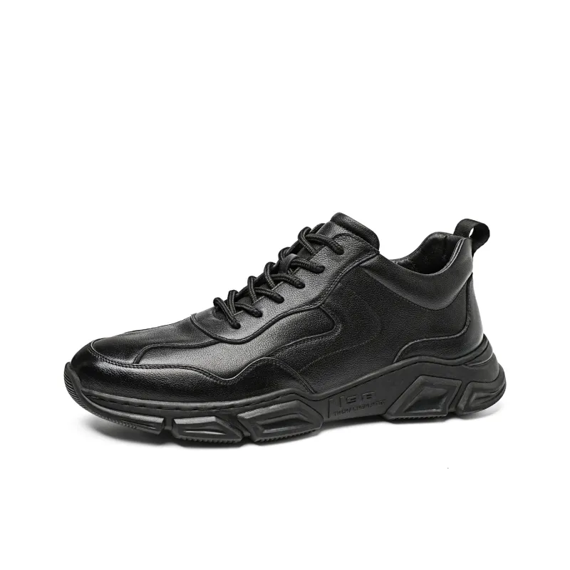 HD Slip Resistant, Abrasion Resistant, Waterproof, Lightweight Low Top Casual Shoes Men's Black-0