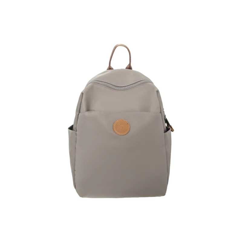 XIANGSU Nylon Backpack Small Size Unisex Coffee/Gray/Black-6