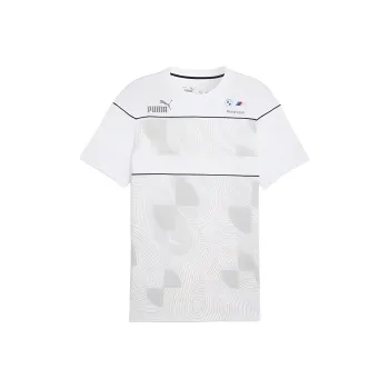 PUMA BMW M Motorsport Regular T-Shirt Men's White