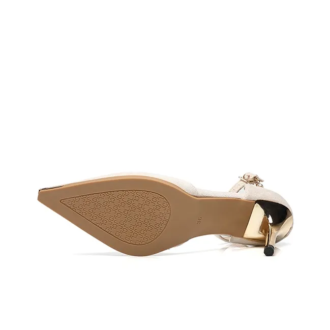 BANWEIDIYA Slim Heel High Heels Women's-11