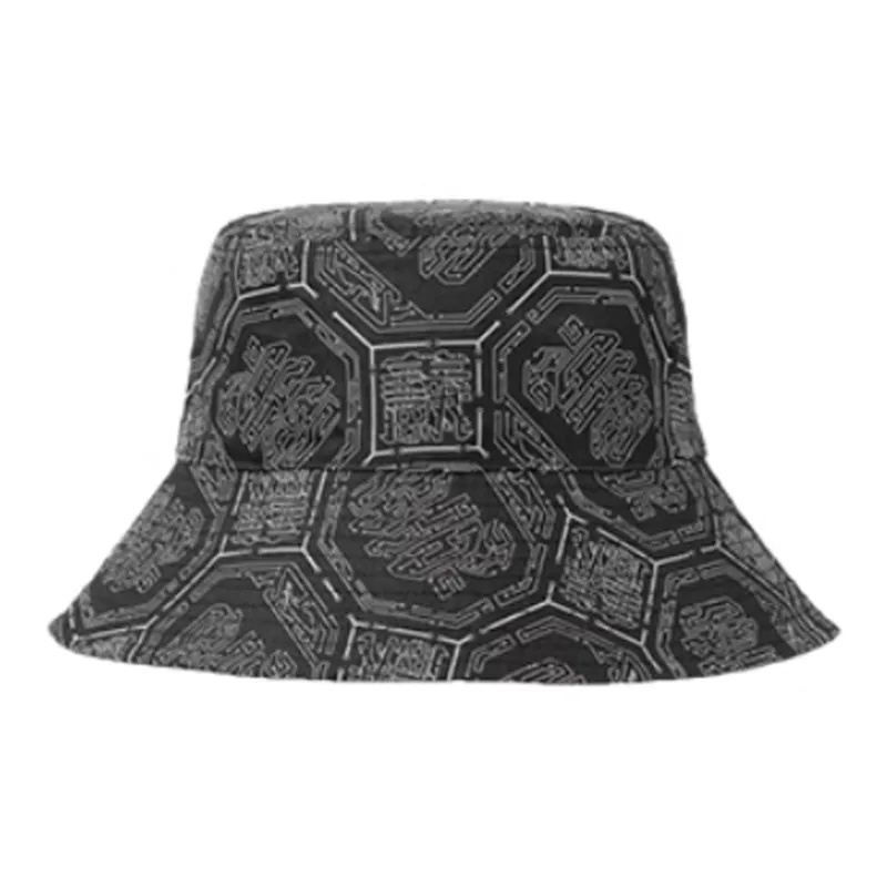 LiNing Polyester Bucket Hats Unisex Black-1