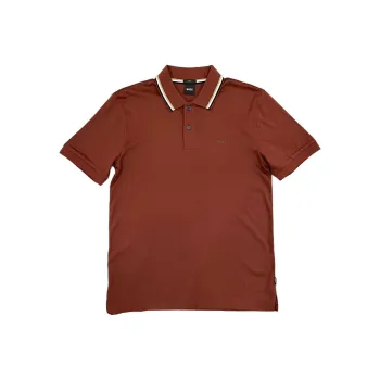 HUGO BOSS Polo Shirt Men's Dark Coffee