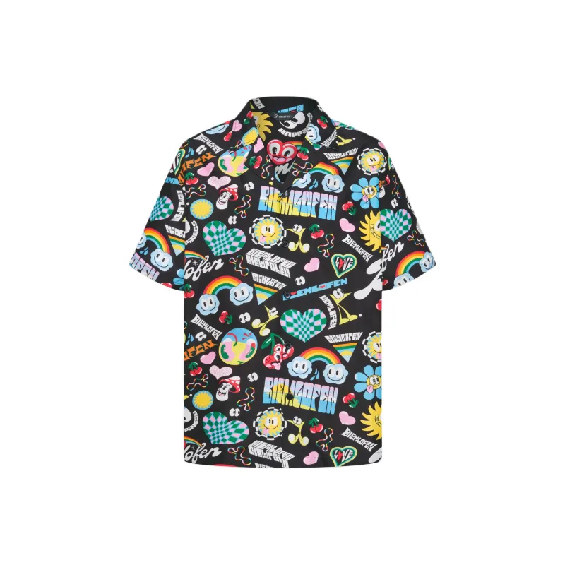 Biyin Leufen x Hattie Shirt Men's 07 Black-0