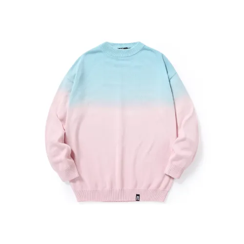 Loose Fit Sweater Unisex Blue Pink