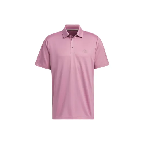 Adidas COOL FEELING Polo Shirt Men's Gray Purple