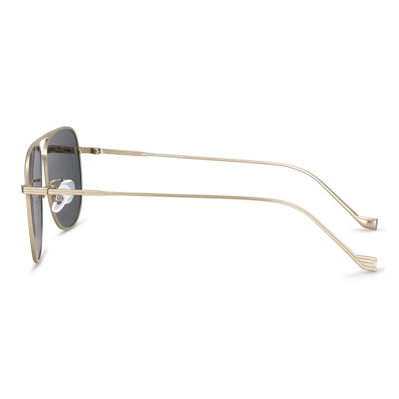 SUYAN Pure Titanium Aviator Sunglasses Men's-9