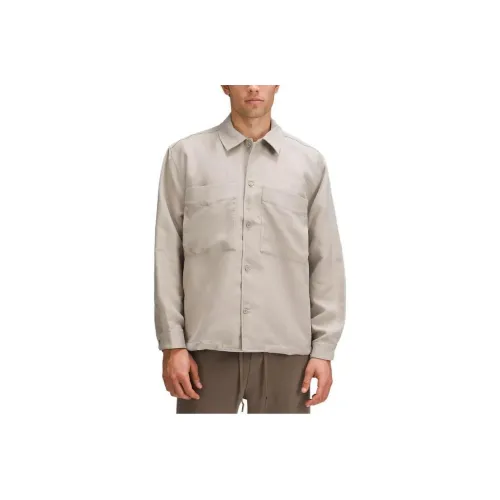 Lululemon Sueded Camp Collar Overshirt Shirt Men's
