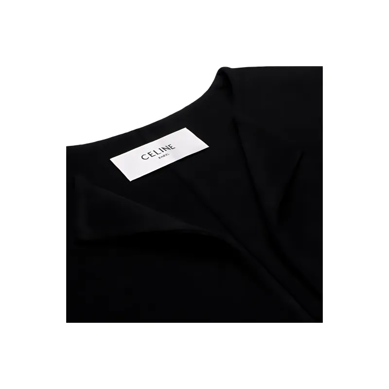CELINE Bathrobe Coat In Double Face Cashmere-2