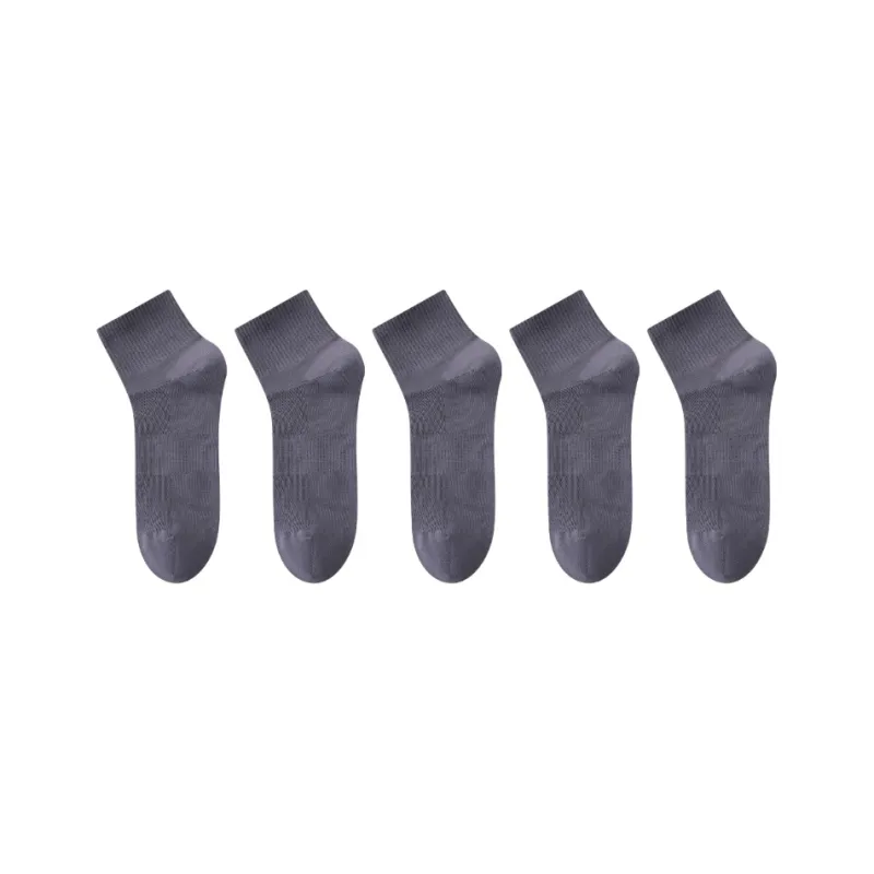 MIIOW Mid Calf Socks Women's 5 Pack-13