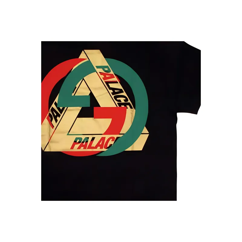 GUCCI X Palace Printed Heavy Cotton Jersey T Shirt 'Black'-2