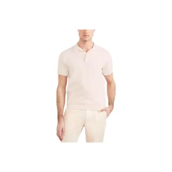 GUESS Formal Performance Polo Shirt Men's Pink
