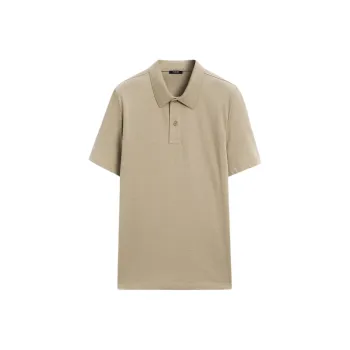 Massimo Dutti Polo Shirt Men's Ecru