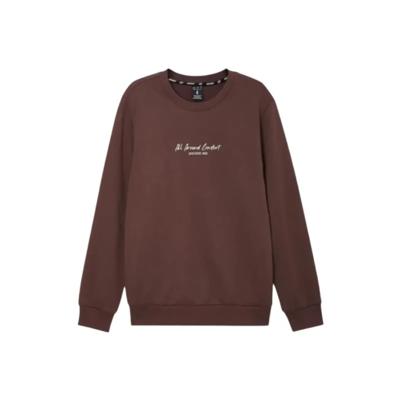 Skechers Sports Alliance Series Sweatshirt Unisex Caramel Brown-0