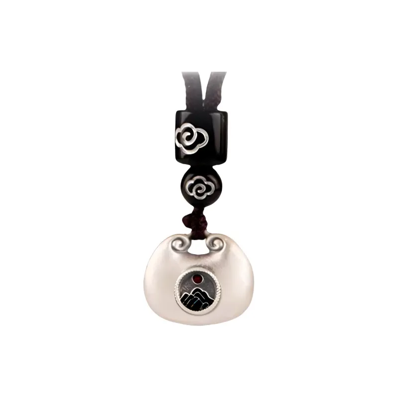 FUYUFU 999 Fine Silver Pendants Unisex-0