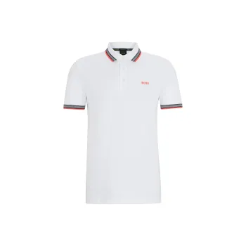 HUGO BOSS Polo Shirt Men's White