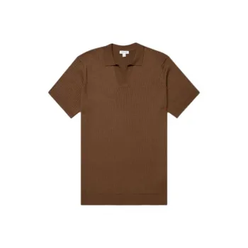 SUNSPEL SS24 Polo Shirt Men's Umber