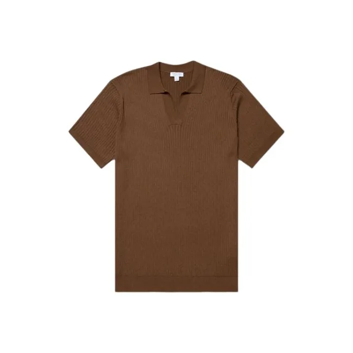 SUNSPEL SS24 Polo Shirt Men's Umber-0