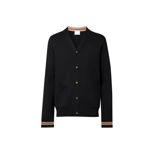 Burberry Slim Fit Knitwear Men's Black