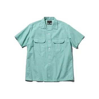 Beams Shirts Men Mint Green
