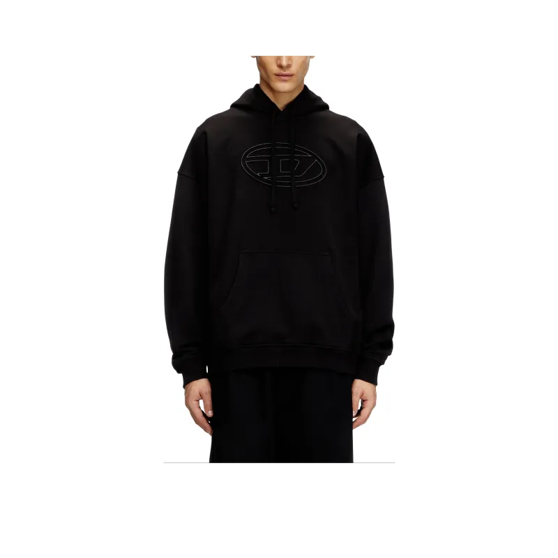 DIESEL S Ummer Bigoval Drawstring Hoodie-0
