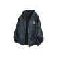 Black Gray Fleece-Lined (Cardigan)
