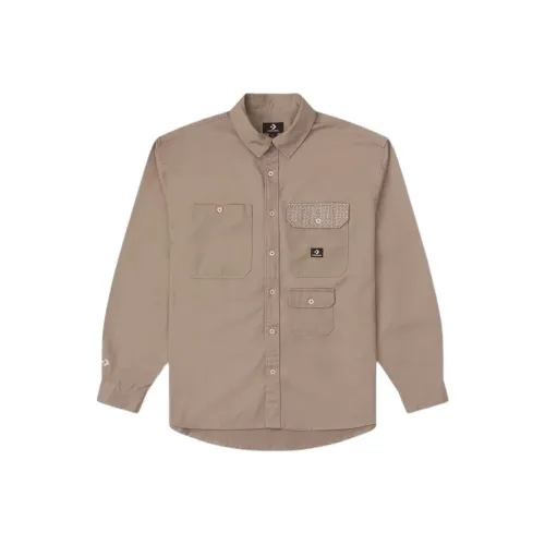 Converse Year Of The Dragon CNY Series Shirts Men Khaki