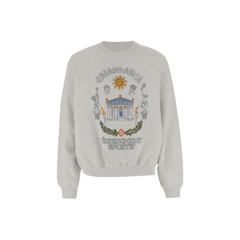 CASABLANCA Metaphysical Tennis Icon Sweatshirt-0