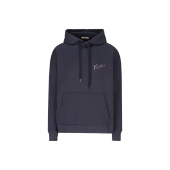 Valentino Logo Printed Drawstring Hoodie