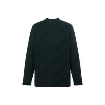 Balenciaga Sweaters Men Green