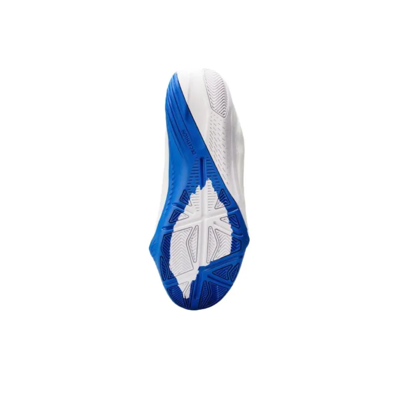 DECATHLON GINKA 500 Anti Slip Wear Resistant Soccer Shoes Men's White Blue-3