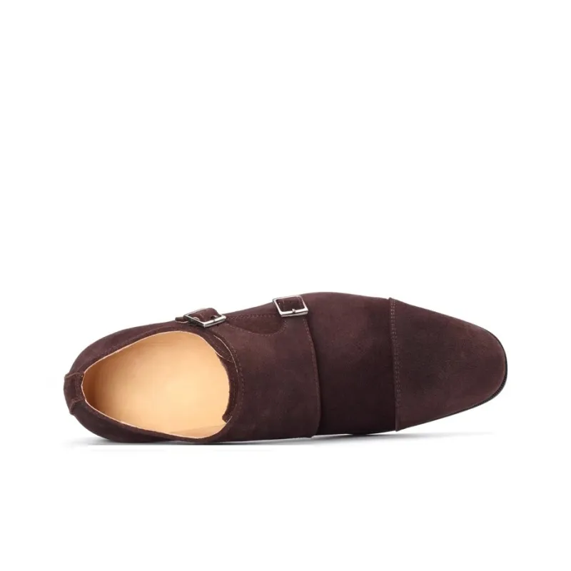 Bansley Dress Shoes Unisex Dark Brown-3
