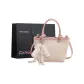 Pink+Pendant+Shopping Bag