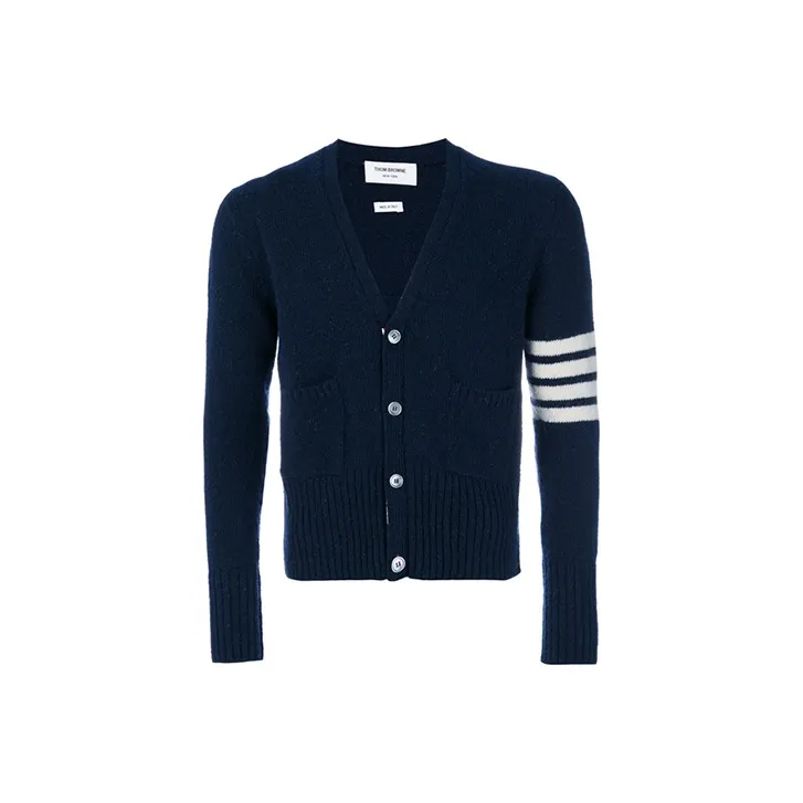 THOM BROWNE· Sweater Men's Dark Blue-0