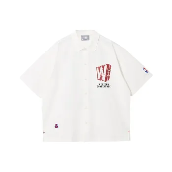 JACK JONES· x NBA JACK&JONESxNBA Spring Summer Shirt Men's A06 Raw White