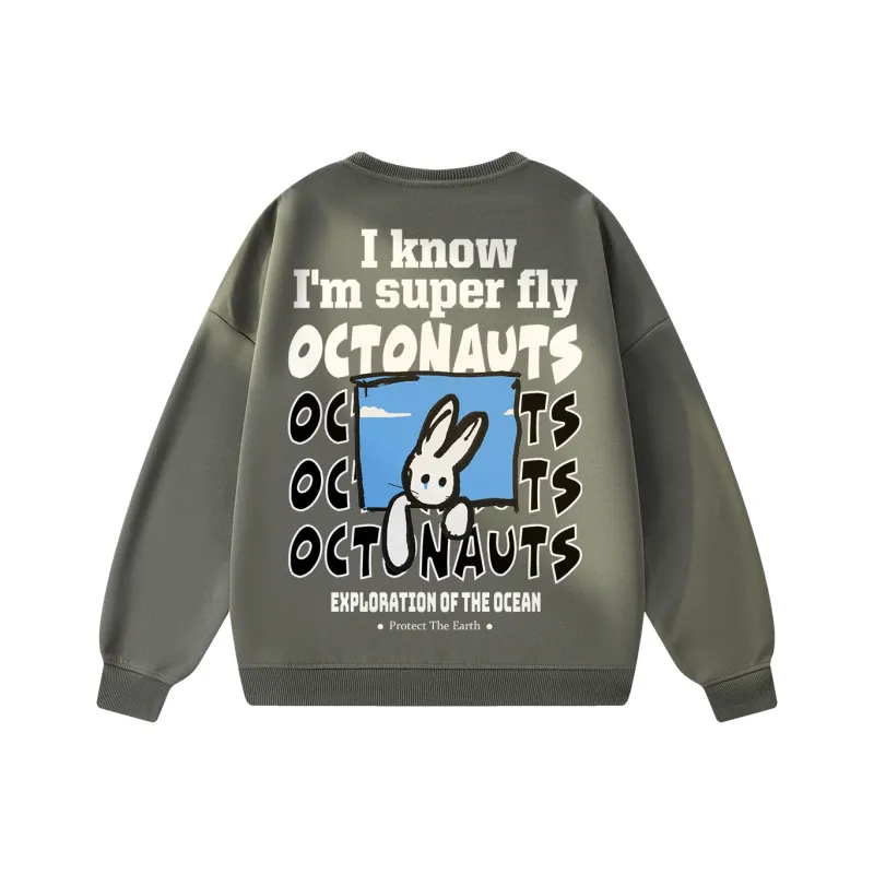 Small Columns Under The Sea Sweatshirt Unisex-8