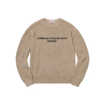 Comme Des Garcons Shirt X Supreme Co branded Collection Sweaters Unisex