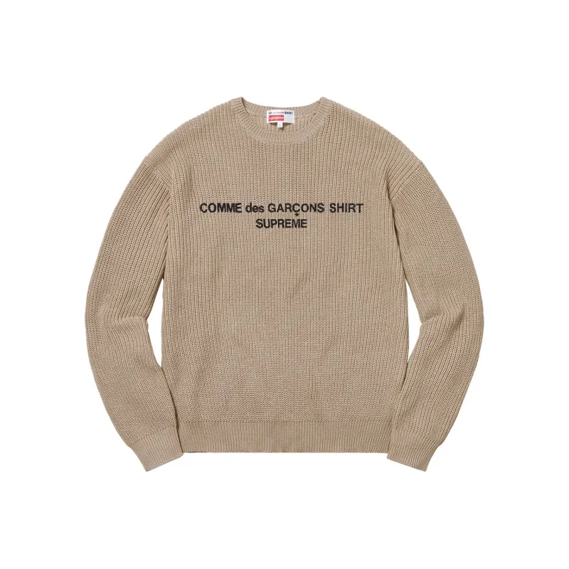 Comme Des Garcons Shirt X Supreme Co branded Collection Sweaters Unisex-0