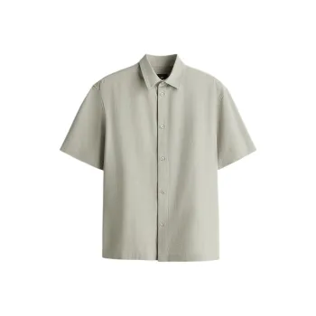 H&M Shirts Men Sage Green