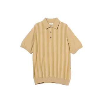 Beams Polo Shirt Men's Light Umber